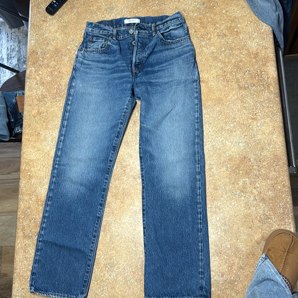 Moussy high waisted wide leg